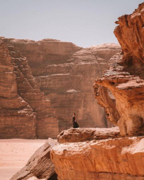 Bedouin desert camp